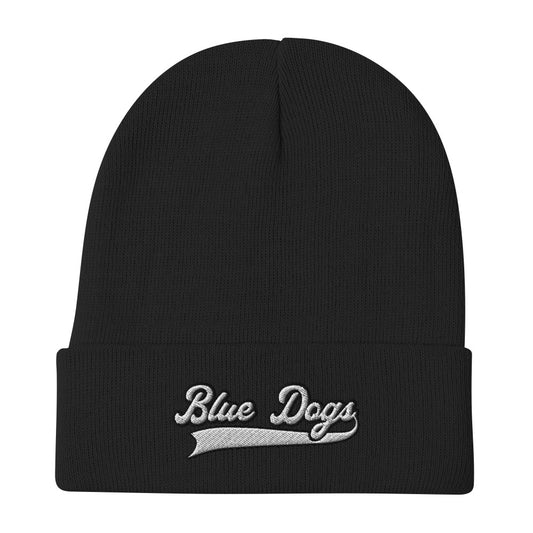 Classic Blue Dogs Beanie