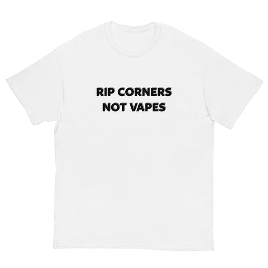 Anti-Vape Shirt (Rip Corners Not Vapes)